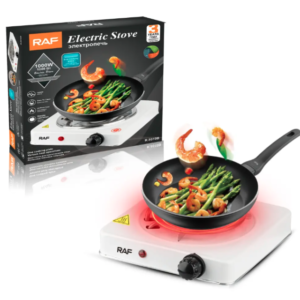 Raf electric hot plate stove portable single burner cooker adjustable temperature