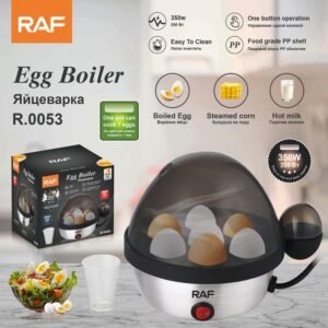 RAF egg boiler electric egg cooker for soft medium hard boiled eggs