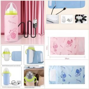 portable baby bottle warmer electric milk warmer feeder warmer for breast milk and formula