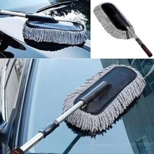premium microfiber car duster scratch free car cleaning brush for interior and exterior
